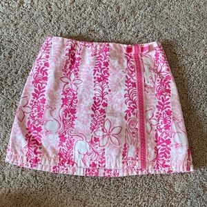 Lilly Pulitzer little girls skirt skort. Size 4